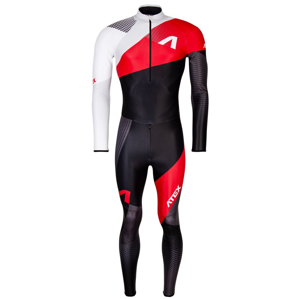 One-piece suit for cross-country skiing